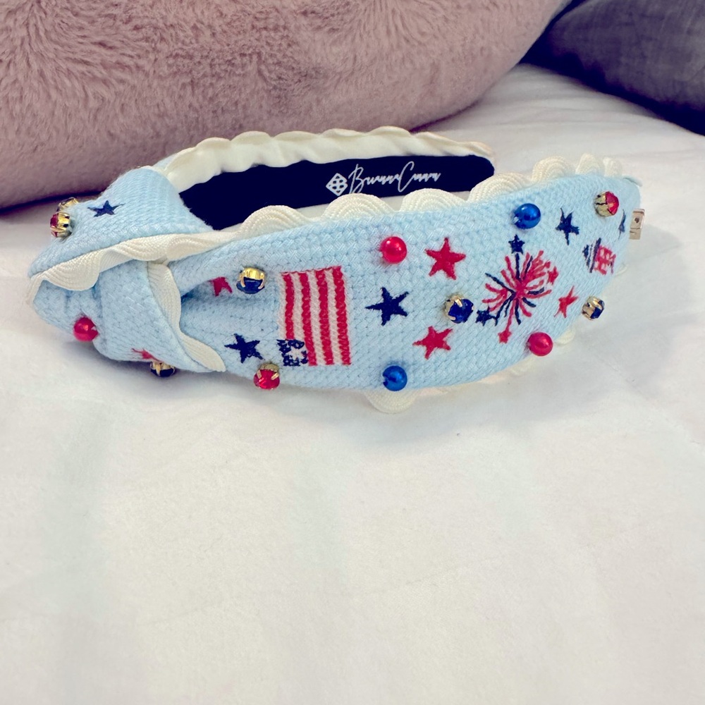 Brianna Cannon kid size Fourth of July headband